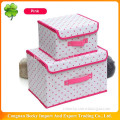 Colorful new design necktie storage box with open front for home use